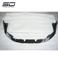 Accessoires de voiture en carbone Style M Kit de carrosserie en fibre de carbone sèche jupes latérales de lèvre avant diffuseur arrière système d'échappement pour Ferrari F8