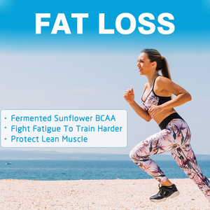 Poudre de BCAA de bonne qualité avec fruit de moine pour lutter contre la fatigue pour s'entraîner plus dur Supplément de BCAA naturellement sucré - Product Image 4