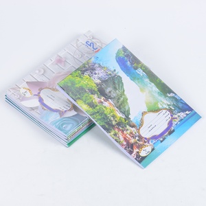 Cahier de notes cousu à la selle personnalisé coloré de qualité supérieure doublé léger cahier d'exercices respectueux des yeux livre de révision étudiant créatif - Product Image 1