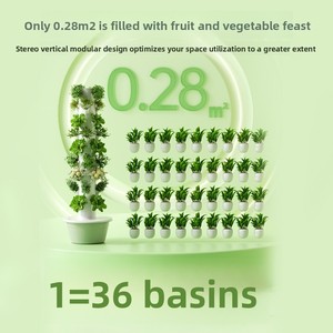 Système de culture vertical intelligent pour légumes, équipement de culture hors sol, <span class=keywords><strong>colonne</strong></span> pour pots de fleurs, jardinières - Product Image 3