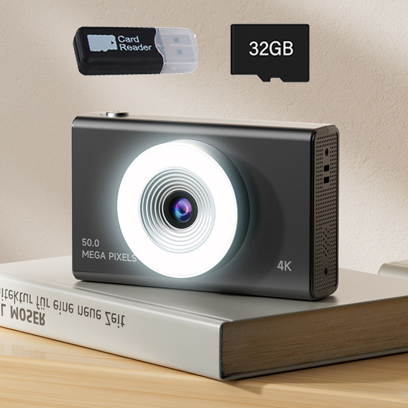 Noir + carte de 32GB TF