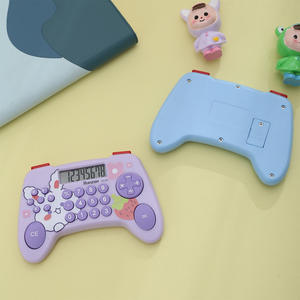 <span class=keywords><strong>Calculatrice</strong></span> d'école primaire Type de machine de jeu de dessin animé mignon <span class=keywords><strong>Calculatrice</strong></span> en plastique compacte portable - Product Image 3