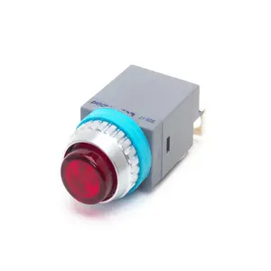 KACON Button Indicator 1 On 1 Off B25-17R B30-17R Round Indicator Alarm LED Indicator Multiple Colors Are Av