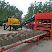 Machine à blocs de béton QT4-15 automatique haute capacité 220V/380V/440V