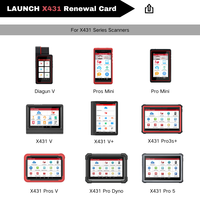 Renovación de Suscripción Launch X431 Pro V8 V+ PRO3S+, Código de Renovación para Autos de Gasolina de 12V, Tarjeta de Actualización de 1 AÑO