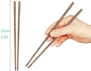 OEM Eco-friendly Chinese wooden chopsticks set reusable chopstick
