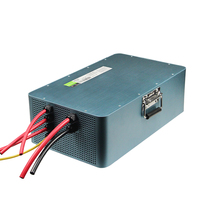 Haute puissance peut communication 380V entrée 24V 36V 48V 150A 60V 72V 84V 92V 144v chargeur de batterie de chariot élévateur