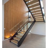 Prima Minimalist Villa Renovation Escalier droit préfabriqué pour la construction intérieure