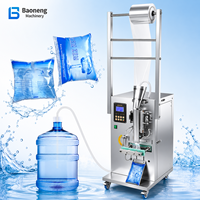 Machine d'emballage automatique de sachets liquides pour petites entreprises, machine de remplissage et de scellage de sachets liquides VFFS