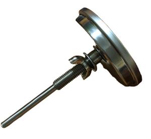 Thermomètre pour <span class=keywords><strong>barbecue</strong></span>, grand cadran, 40mm, 80mm, 100C-450C, modèle Kamado, grill - Product Image 1