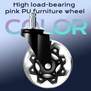 Swivel Coloful High Quality 3 Zoll Möbel <span class=keywords><strong>Caster</strong></span> Wheel Bürostuhl Castor Load Bearing 50KG PU Silent <span class=keywords><strong>Caster</strong></span> - Product Image 4