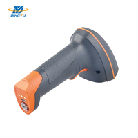 Lecteur de codes-barres sans fil avec base de charge et batterie remplaçable pour la logistique de vente au détail et d'entrepôt, scanner de codes-barres 1D 2D DS6580B-2D