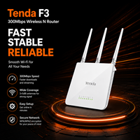 Z TendaF3 V6.0 V8.0 Wireless WiFi Router F6 SC Connector FTTH 3G 4G Global Hot Selling Factory Price 300m Single Mode 1 Year