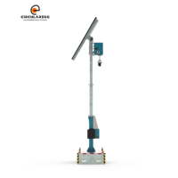 Circularegg GD460S Torre Solar Móvil de Vigilancia Remota CCTV Montada en Remolque 1 unidad en oferta Seguridad Fuera de la Red Mástil Alto Visión Nocturna 460W