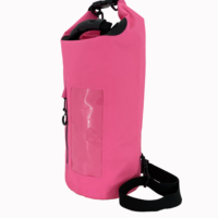 Mochila impermeable personalizada de PVC, bolsa seca totalmente impermeable