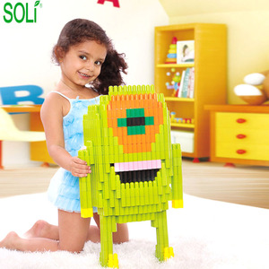 Venta caliente <span class=keywords><strong>ortograf</strong></span>ía insertar bala número coloridos edificio niños inteligentes juguetes de bloques de construcción - Product Image 2