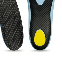 Semelles orthopédiques pour chaussures, soutien de la voûte plantaire, gel TPR PU, semelles orthopédiques personnalisées pour le sport, semelles confortables