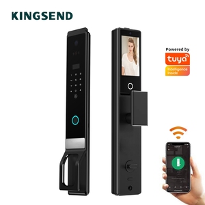 Thông Minh Nhôm Vân Tay & Nhận Dạng Khuôn Mặt Kỹ Thuật Số Khóa Cửa Tự Động Ổ Khóa Có Thể Thay Đổi Mã Mật Khẩu Thông Minh Ổ Khóa Sản Phẩm - Product Image 1