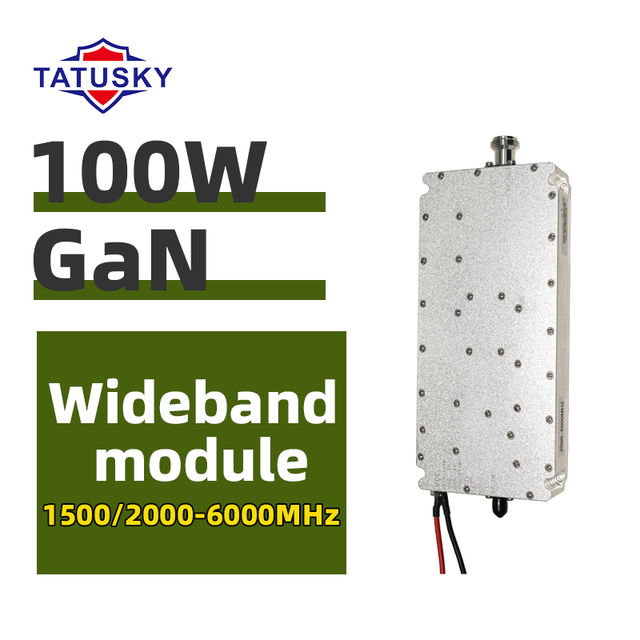100W 1600-6000MHz 2000-6000MHz High Power Gan Digital Low Noise Rf Power Amplifier Module with Circuit Board