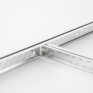 Precio de fábrica Tablero de yeso de acero galvanizado Rejilla de techo T-Bar Techo T Rejilla - Product Image 2