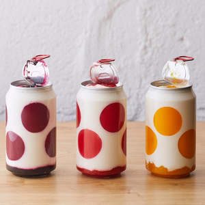 Empty Clear Pet Cake Container Jar Plastic Pop Can for Cake Ice Cream Packaging cans