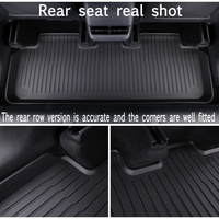 Alfombrillas de coche 7D TPE para Model Y Juniper, juego completo de 11 piezas, revestimiento para maletero y maletero delantero, protector de umbral de puerta, cubierta de respaldo de asiento, kit impermeable
