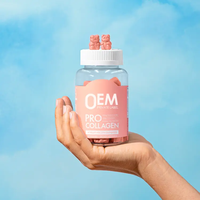Gummies de collagène végétalien en marque blanche, suppléments d'acides aminés pour les soins de la peau pour adultes (ne convient pas aux enfants ou aux adolescents)