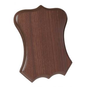 Wooden Wall <b>Plaque</b> Walnut 180x230x15 Mm Decorative <b>Sign</b> For Home Office - Product Image 1