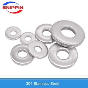 Arandelas planas gruesas de acero inoxidable, juntas pesadas DIN7349, arandela de mesón de Metal para M30, M22, M20, M24, M16, M14, M12, M10 - Product Image 2