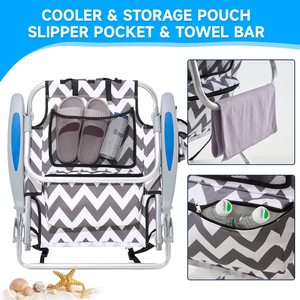 <span class=keywords><strong>Silla</strong></span> Plegable de Playa de Lujo, Diseño de Fábrica, Logotipo Personalizado, Portátil, Ajustable, para Exteriores, Camping, Senderismo, Pesca, Bronceado - Product Image 2