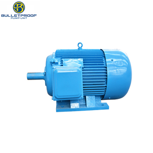 มอเตอร์เกียร์เหนี่ยวนำไฟฟ้ากระแสสลับสามเฟส YE2 10kW 100kW 220V 4 โพล แบบวงแหวนอุตสาหกรรม  ทองแดง YE2 3 เฟส - Product Image 4