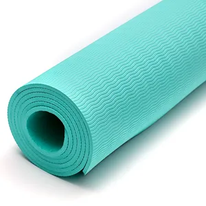 Sansd Hersteller Lieferant individueller Druck Anti-Rutsch Tpe Luxus Fitness-Matte umweltfreundliche Yoga-Matten zum Training