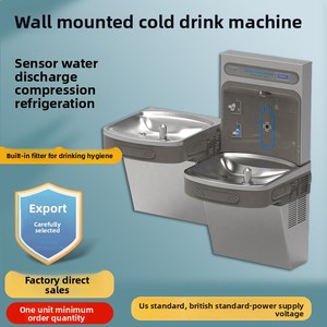 Electric Wall-mounted Bottom Load Direct Drinking Stainless Steel <strong>Water</strong> <strong>Dispenser</strong> With Reverse Osmosis Filtration for Commercial - Product Image 3