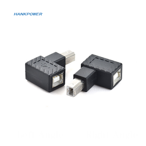 עד למטה שמאל ימין בזווית <span class=keywords><strong>90</strong></span> תואר <span class=keywords><strong>USB</strong></span> <span class=keywords><strong>B</strong></span> זכר לנקבה הארכת מתאם ממיר עבור מדפסת סורק - Product Image 4