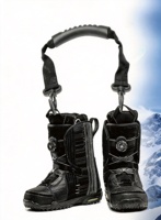 Sangle de transport multifonctionnelle pour chaussures de ski pour hommes, prête à l'emploi transfrontalière, réglable, avec fermeture Velcro en nylon