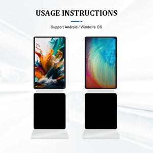 ป้ายดิจิทัลในร่มยอดนิยมและจอแสดงผลโฆษณาแบบตั้งพื้นพร้อมขาตั้ง LCD ดิจิทัลโทเท็ม - Product Image 4