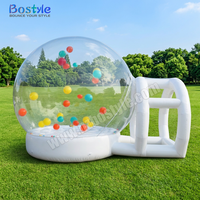 Dôme à bulles gonflable commercial en PVC transparent imperméable, tunnel, piscine à balles pour enfants, tente pour mariage, anniversaire, événement, location, gonflable