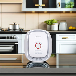 Heiman Tuya เซ็นเซอร์ตรวจจับแก๊สรั่ว, Wifi ก๊าซรั่วระบบรักษาความปลอดภัยสำหรับบ้าน - Product Image 3