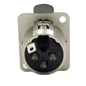 Connecteur XLR femelle 3 broches pour montage mural, prise XLR femelle 3 voies, connecteur XLR femelle 3 broches, prise XLR femelle pour montage sur panneau - Product Image 6