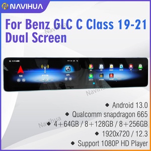 NaviHua Accessoires automobiles : Autoradio Android Carplay amélioré pour Mercedes Benz Classe C GLC W205 X253 2015-2018 - Product Image 5