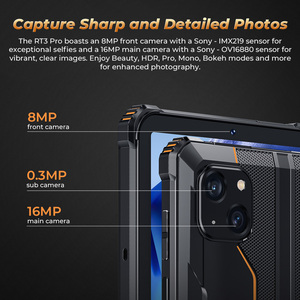 <span class=keywords><strong>Oukitel</strong></span> Rt3 <span class=keywords><strong>Pro</strong></span> หน้าจอ HD <span class=keywords><strong>8</strong></span>.0 นิ้ว 4GB+128GB แบตเตอรี่ 5150mAh กล้อง 16MP รองรับซิมคู่ รุ่น NFC แท็บเล็ตที่ทนทาน - Product Image 2