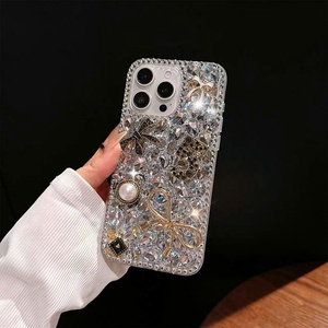 Custodia di Lusso Aishang per Telefono Femminile in Materiale TPU Antiurto con Impugnatura, Confezione in Sacchetto OPP - Product Image 1