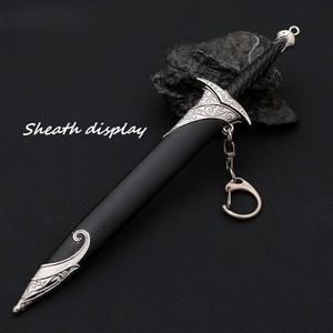Accesorio de <span class=keywords><strong>película</strong></span> Popular de <span class=keywords><strong>El</strong></span> Señor DE LOS Anillos, todas las artes y manualidades de Metal, decoración, versión de funda de espada Sting - Product Image 5
