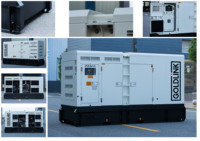 Generador Diésel Silencioso Goldlink de 50KVA-150KVA con Arranque Automático ATS de 50Hz y Tanque de Combustible Grande para Alquiler
