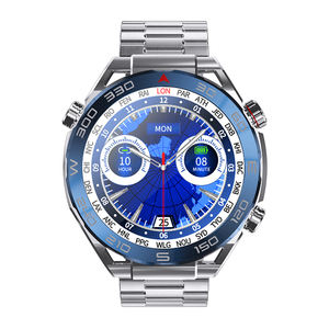ZD5 Ultra <span class=keywords><strong>Mate</strong></span> Zordai Montre intelligente pour homme avec réponse à l'appel NFC ECG IP68 Montre intelligente en acier inoxydable étanche pour homme d'affaires - Product Image 1