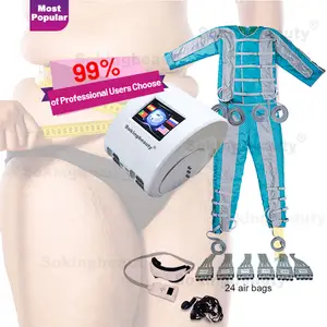 Traje adelgazante infrarrojo de presoterapia jambiere de pressotherapie máquina de drenaje linfático de presoterapia