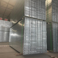 Planches de plateforme d'échafaudage en acier galvanisé XBS - Accessoires d'échafaudage pour l'échelle et la construction