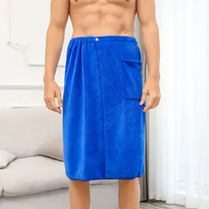 2025 nouvelle haute qualité microfibre Spa Sauna <span class=keywords><strong>serviette</strong></span> <span class=keywords><strong>de</strong></span> bain enveloppé corps hommes <span class=keywords><strong>serviette</strong></span> <span class=keywords><strong>de</strong></span> bain robe portable <span class=keywords><strong>douche</strong></span> <span class=keywords><strong>serviette</strong></span> <span class=keywords><strong>de</strong></span> plage - Product Image 1