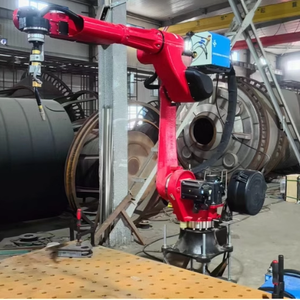 New 6-Axis Industrial <strong>Robot</strong> With IP54 Precision PLC Controlled Motorized Gearbox For CNC Lathe Automatic Loading And Unloading - Product Image 5