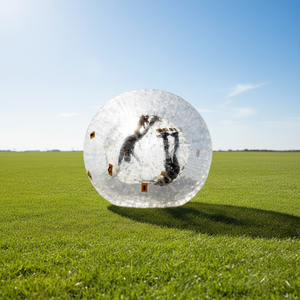 WINSUN Ballon gonflable en PVC TPU, ballon gonflable Zorb, ballon à bulles pour hamster, jeu de ballon à rebond en plein air - Product Image 1